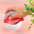thumbnail image 3 of Hyasfey Pizza Cutter with Protective Blade Cover Ergonomic Handle Pizza Slicer Effortless Pizza Wheel for Home, 3 of 8