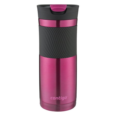 Contigo 24 Ounce Snapseal Byron Vacuum Insulated Stainless Steel Pink Travel