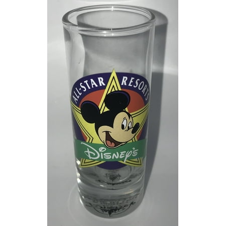 Disney Parks All Star Sports Music Movies Resort Shot Glass (Best Disney Resort Dining)