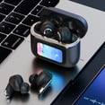 thumbnail image 1 of ¡Descuento Extra!, Auriculares inalámbricos Bluetooth con pantalla LCD inteligente a todo color y cancelación de ruido ANC Akmoler, 1 of 9