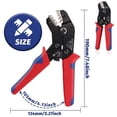 thumbnail image 3 of Kit d'Outils de Criblage avec Sac Pinces à Cliquet avec 6 Mèches Interchangeables, Crabe Réglable, 3 of 8