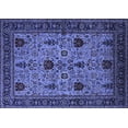 thumbnail image 1 of Ahgly Company Indoor Rectangle Oriental Blue Traditional Area Rugs, 7' x 10', 1 of 4