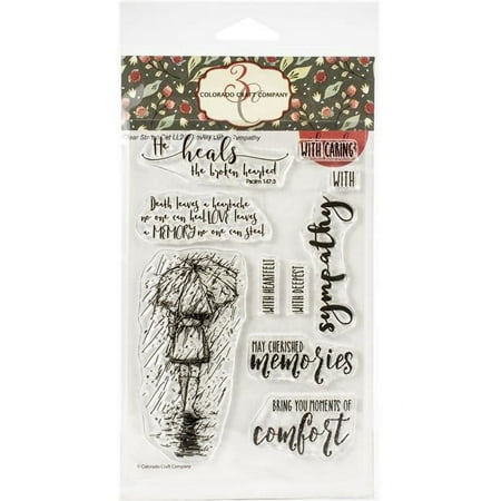 UPC: 0857287008027 | Colorado Craft Company Clear Stamps 4 X6 -Sympathy-Lovely Legs