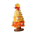 thumbnail image 3 of Adorno de Navidad artificial Strade Fareast Limited mini de tejido 6 cm × 21 cm naranja, 3 of 8