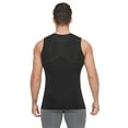 thumbnail image 2 of YUHAOTIN Mens Tank Tops Undershirt Black Men's Fitness Sleeveless T Shirt Fitness Tight Dryss Top with Quarter Zipper Tank Tops Men Graphic Anime Mens Workout Tank Tops Slim Fit, 2 of 8