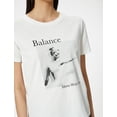 thumbnail image 4 of Cotton Short Sleeve Crew Neck Printed T-Shirt, 4 of 6