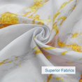 thumbnail image 4 of Gold White Marble Shower Curtain Set with 12 Hooks, Luxury Bathroom White Gray Gold Marble Shower Curtain Waterproof Fabric, 72 X 72 Inches, 4 of 4
