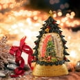 thumbnail image 5 of ​Water-Filled Snow Globe Lantern with LED Lights & Falling Snow - Battery Powered Santa Christmas Decor, 6.8oz Tabletop Display (200ml) multicoloured, 5 of 6