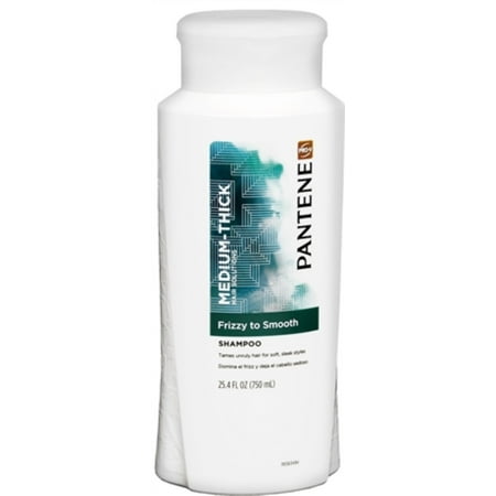 Pantene Pro V Medium Thick Hair Solutions Frizzy To Smooth Shampoo