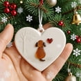 thumbnail image 2 of PLPPYFS Heart-Shaped Sea Glass Friendship Decor, Acrylic Heart Ornament Keepsake, Christmas Tree Hanging Ornaments, Friendship Gifts for Best Friend, Thank You Present for Coworker, Teacher, Boss, 2 of 5