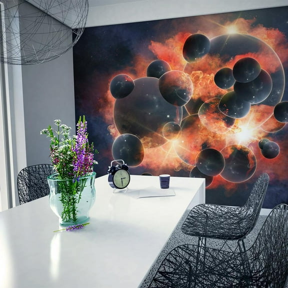 Tiptophomedecor Space Wallpaper Wall Mural - Alpha Radiation