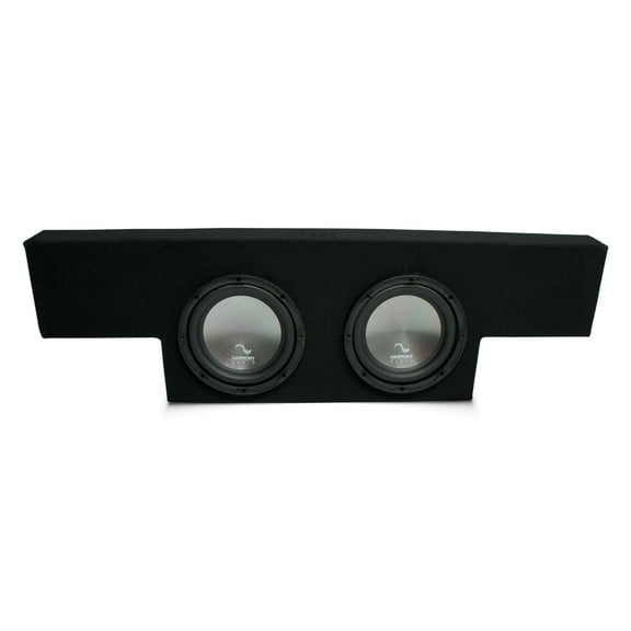 01-06 Chevy Silverado Non-HD Crew Truck Harmony A122 Dual 12" Sub Box Enclosure