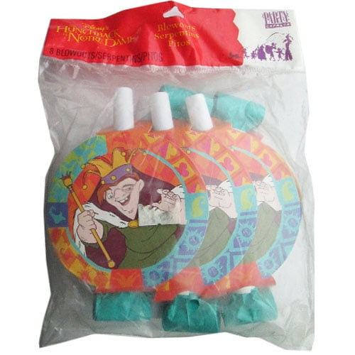 Hunchback of Notre Dame Vintage 1996 Blowouts / Favors (8ct)