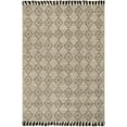 thumbnail image 2 of nuLOOM Britta Textured Diamond Tassel Area Rug, 6' x 9', Beige, 2 of 9