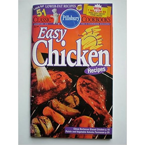 #174: Easy Chicken Recipes (Pillsbury) (Cookbook Paperback)