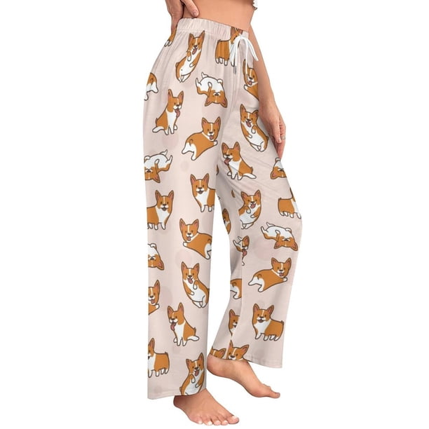 WILLBEST Pantalones Casuales para Mujer, Cómodos y Suaves, con Cordón, Pijamas Largos para Mujer, Ideales para Relajarse y Descansar. XXXXL