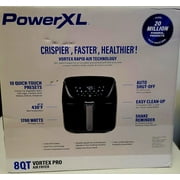 PowerXL Vortex Pro Air Fryer - 8 Qt, Black