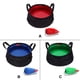 thumbnail image 4 of Wosthever Cubo de agua al aire libre 8.5L Senderismo Bolsa de impermeable portátil Pesca Escalada Contenedor de almacenamiento Barril con asa Type3 NO3, 4 of 6