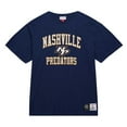 thumbnail image 2 of Men's Mitchell & Ness Navy Nashville Predators Legendary Slub T-Shirt, 2 of 6