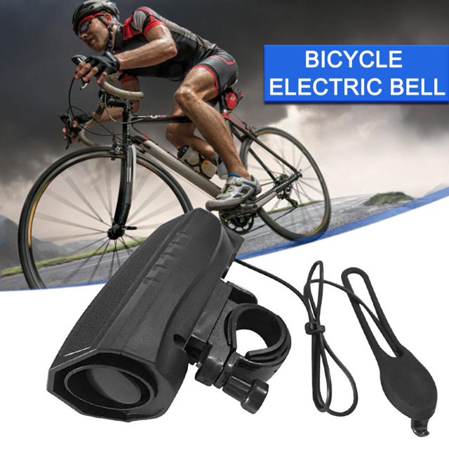 Campana de alarma de sonido de manillar de bicicleta de bocina eléctrica de 2 modos para bicicleta de montaña