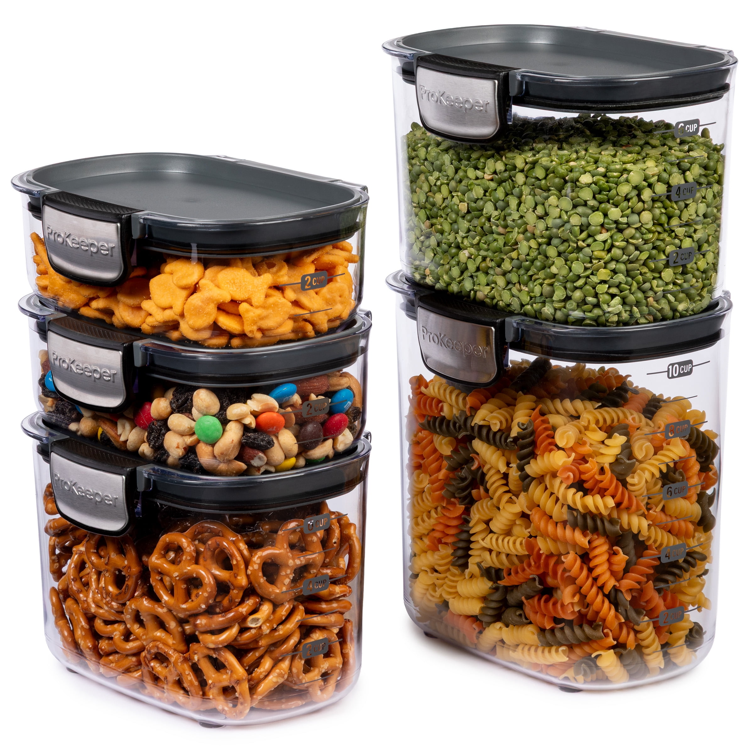 Rubbermaid Brilliance 16 Cup Storage Container, Airtight, Modular