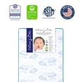 thumbnail image 1 of Dream On Me Twilight 5” 80 Coil Spring Crib and Toddler Bed Mattress In Blue, 1 of 9