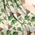 thumbnail image 3 of Beige Cartoon Dinosaurs Volcanoes Cacti Pattern Blanket,Comfortable Soft Lamb Wool Throw Blanket,All Season,Warm Lightweight Blankets for Sofa Bed Couch Living Room Chair,50"x60", 3 of 4