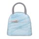 thumbnail image 1 of Fotbe Light Blue Marble Bolsa de Almuerzo con Estampado, Lonchera Aislada, Contenedor de Comida Reutilizable Tipo Cooler a Prueba de Fugas, 1 of 6