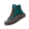 thumbnail image 4 of Zapatillas de deporte jinwen para mujer con Punta redonda 37 verde, 4 of 8