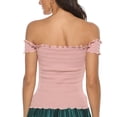 thumbnail image 4 of JMKQLZ Women's Summer One-shoulder Top, 4 of 5