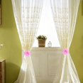 thumbnail image 7 of Clearance Under $5 Artificial Rose Curtain Tieback Magnetic Home Window Drape Decorative Holder,1PC,Red, 7 of 7