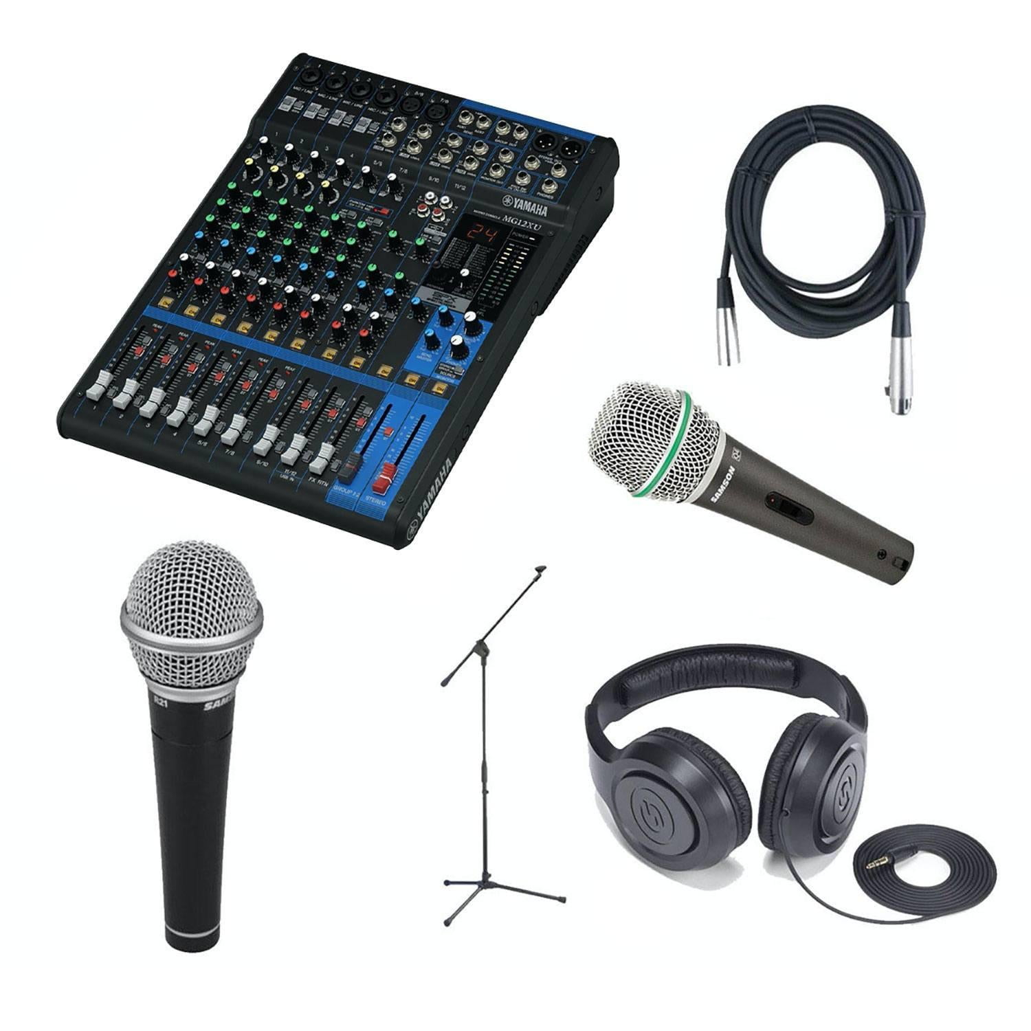 Yamaha MG12XU Mixer Pack - Walmart.com