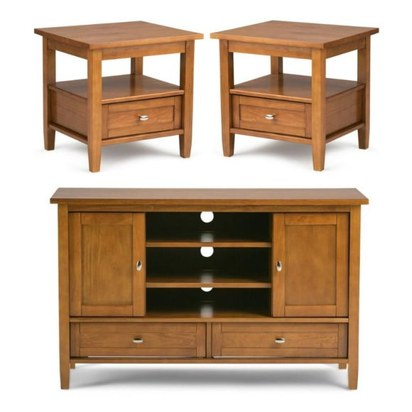 Tv Stand Coffee Table End Table Set