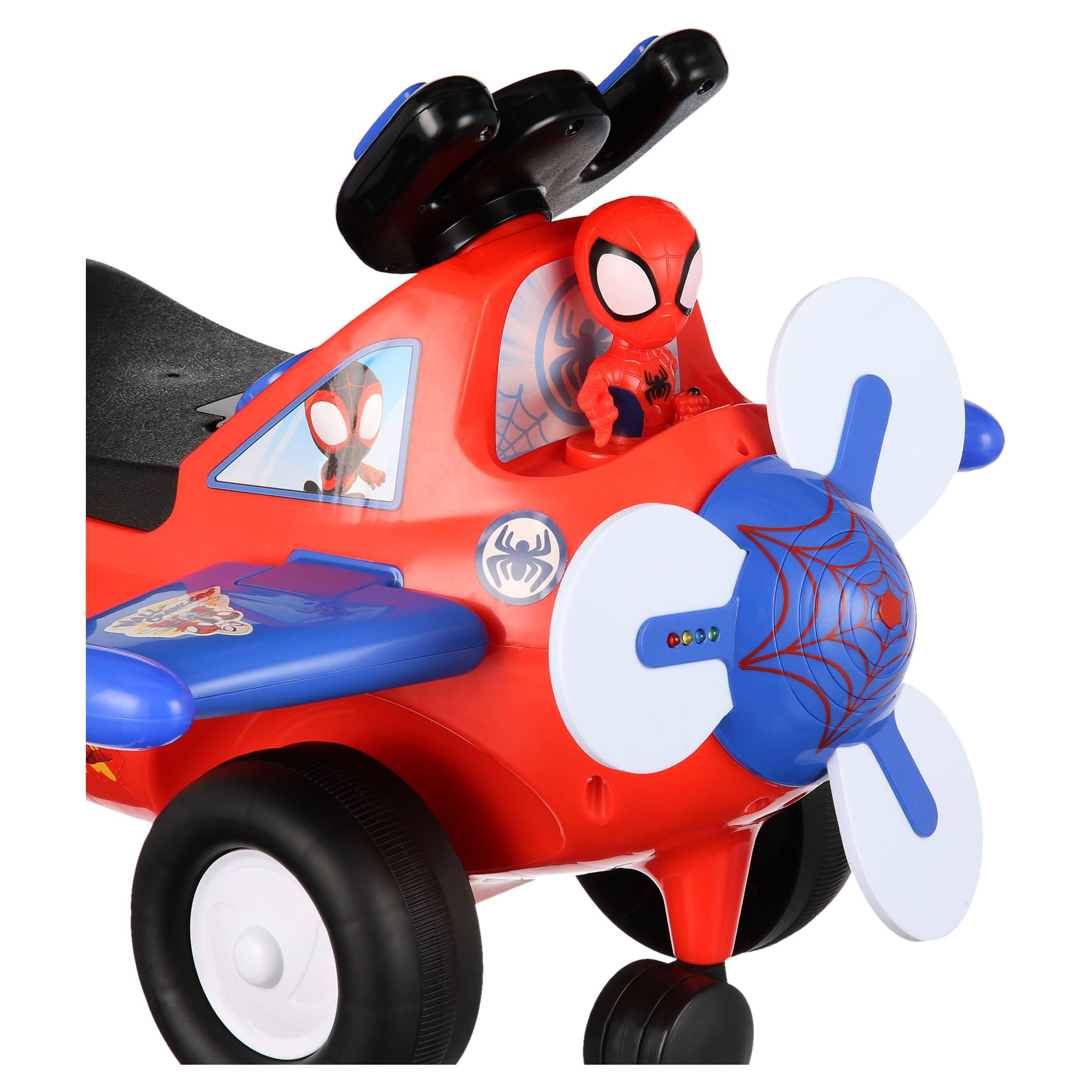 Marvel Spidey Activity Plane Ride-On Toy, Ages 1-3 photo 6