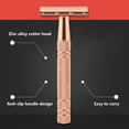 thumbnail image 6 of ExtremeWin Reusable Stainless Steel Handheld Men Safety Razor Set with 10 x Refill Blades Ideal for Men Home Office Business Travel, 6 of 9