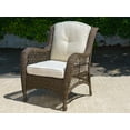 thumbnail image 3 of Tortuga Outdoor Rio Vista Sandstone Outdoor Wicker Patio Set with Fire Table and Side Table (7-Piece), 3 of 4