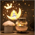 thumbnail image 4 of Wadan Star Projector Night Light – 12 Films, Bluetooth Music & Button Control, Unicorn Bedroom Decor & Gift for Kids, 4 of 8