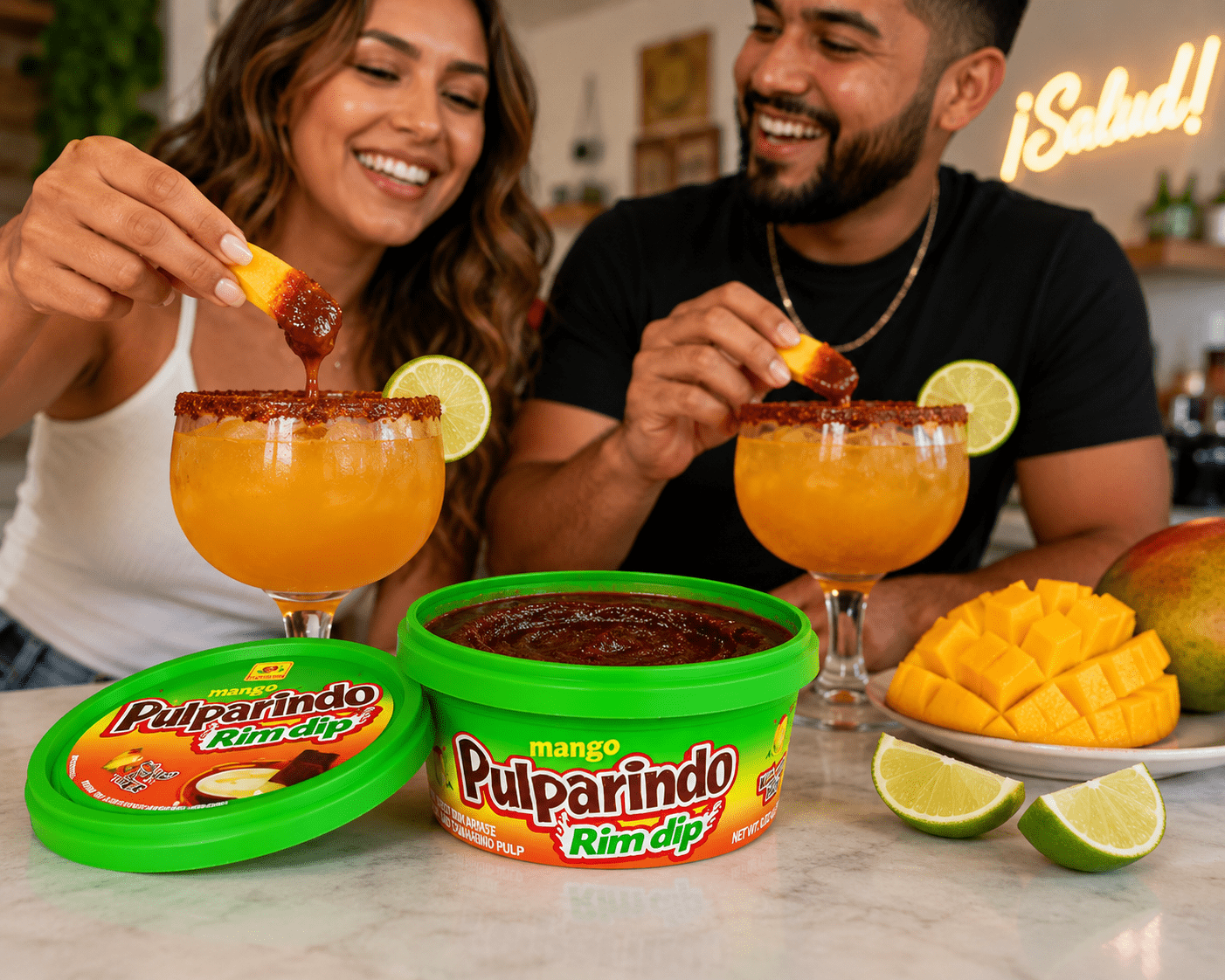 (3 pack) Pulparindo Rim Dip Mango