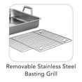 thumbnail image 3 of Tramontina Prima 15" Roasting Pan with Basting Gri, 3 of 5