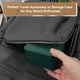 thumbnail image 5 of Estuche de viaje para reloj, caja de almacenamiento de reloj de cuero PU, soporte para un reloj, organizador, rollo de reloj portátil para hombres y mujeres, regalo de cumpleaños y aniversario, negro, 5 of 6