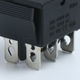 thumbnail image 6 of Car Rocker Toggle Switches 30A 250VAC LED Lighted Rocker Switches 6 Pin, 6 of 8