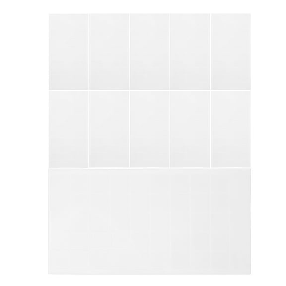 LOLIPPYY 100-Pack Clear Double-Sided Adhesive Pads Removable for Posters, Paintings, Wall Mounting and Projects