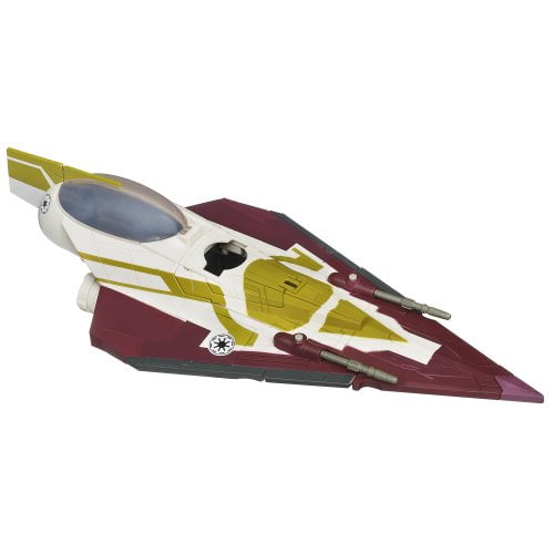 Star Wars The Clone Wars Kit Fistos Jedi Starfighter Vehicle