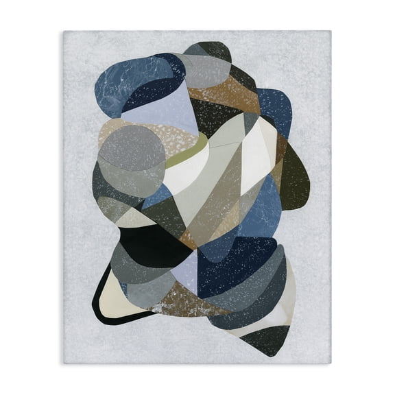 Stupell Industries Mid-Century Fluid Movement Geometrics Canvas Art, 16 x 20, by Coco Good