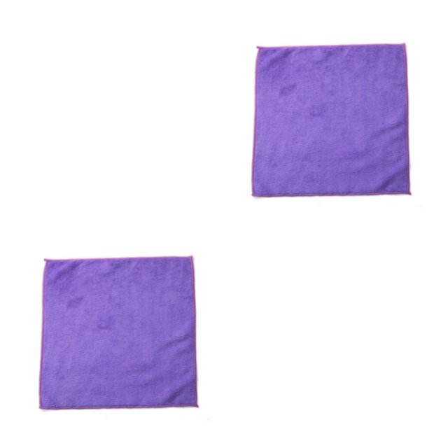 Monstrate Toalla de limpieza de cocina, paño de cocina absorbente para el hogar, paño de cocina Púrpura 2Conjunto