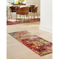 thumbnail image 3 of Unique Loom 3119584 2 ft. 7 in. x 10 ft. Ivy Jardin Runner Rug, Multi Color, 3 of 6