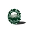 thumbnail image 4 of Great Smoky Mountains Park Novelty Decor, Metal Wall Sign - 12" Circle, 4 of 4