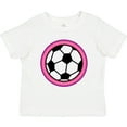 thumbnail image 3 of Inktastic Soccer Player Girls Sports Ball Girls Toddler T-Shirt, 3 of 5