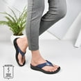 thumbnail image 5 of Aerothotic  Algiz Comfortable Womens Sandals 6 - Medium - Navy, 5 of 10