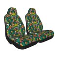 thumbnail image 2 of Sikiie Cute Tribal Leopards Car Seat Covers 2PCs Front Car Seat Covers Universal fit for Most Cars SUVs and Trucks-2 PCS, 2 of 9